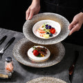 Instagram-worthy luxury ceramic dinnerware: perfect for restaurants, hotels, and home. elevate your presentation with these high-end dessert plates, unique steak dishes, and fruit salad bowls