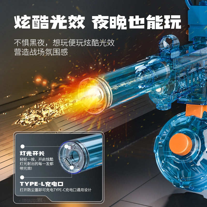 new ump45 automatic water gun - cool kids' toy for beach water fights and battles (boys)
