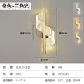 minimalist modern bedside lamp creative bedroom living room nordic led ultra-bright aisle background wall light