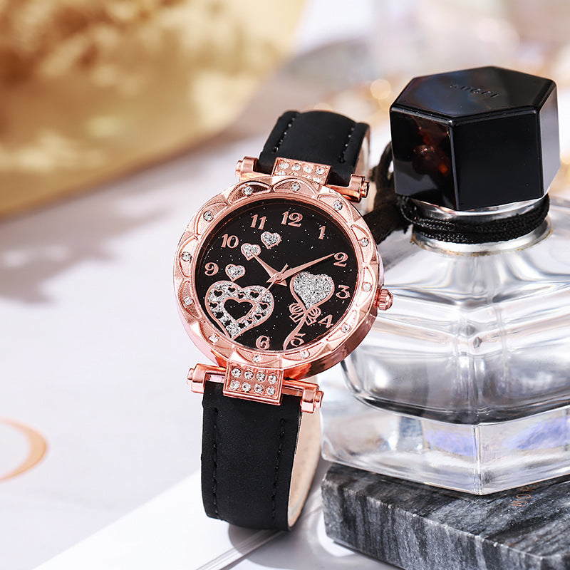 foreign trade in stockfashioncasual belt watch women's casual student quartz women's watch manufacturer wholesale watch