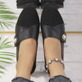 export plus size women's shoes - versatile low-cut slip-on loafers with velcro closure - lightweight athletic shoes for middle-aged and elderly women