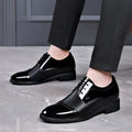 Spring/summer new men's leather shoes - versatile korean style, british fashion, trendy business casual lace-up shoes - dropshipping available