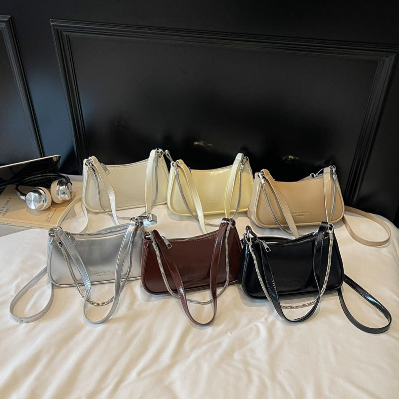 Special  fashion simple armpit bag 2025 new women's shoulder messenger bag hand bag women's chain bag bag