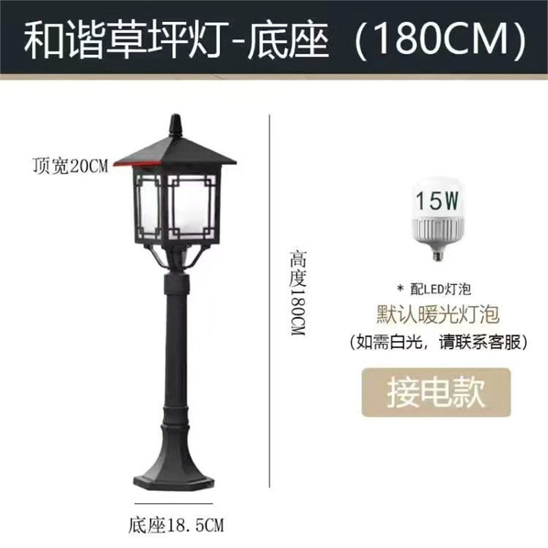 Solar powered lawn lights - outdoor patio lights - waterproof pathway ground lights - stake lights for lawns, villas, gardens, and landscaping