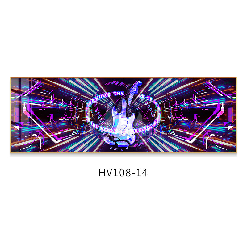 KTV box decoration painting hanging painting club room bar nightclub LED with light luminous lighting background wall mural