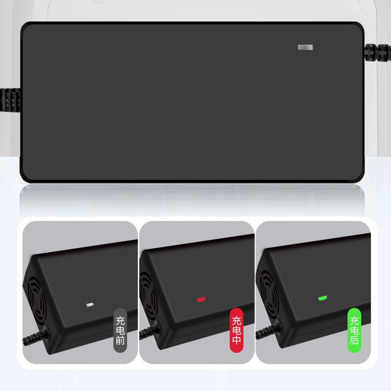 12.6v 10a lithium battery charger, 3s 11.1v ternary lithium iron phosphate polymer 12v battery pack smart fast charger