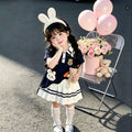 【dropshipping】 pleated skirt new arrival: kids' casual chic summer princess dress - super cute and trendy