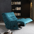 Multifunctional caterpillar sofa chair - 360° rotating lazy lounge chair - skin-friendly flocked velvet single sofa