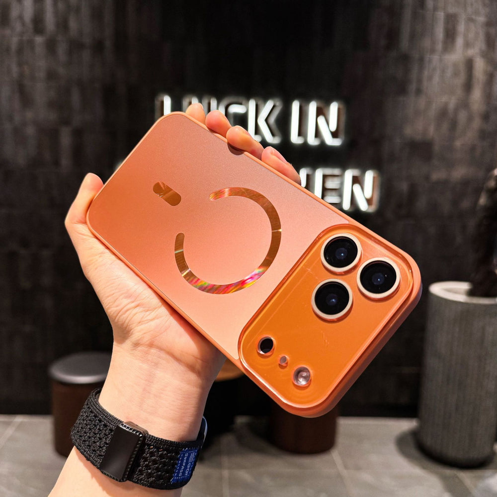 Large viewing window changes to 17 in seconds, suitable for apple 17pro mobile phone case 16iphone15magsafe magnetic suction new style