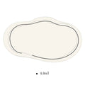 Round carpet living room  new bedroom bedside special shape oval cat scratching light luxury french ins style