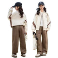 Girls' spring trendy outfit set - new  styles for big kids: fashionable and stylish sporty spring clothes, two-piece set for students