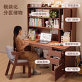 Desk and bookshelf integrated bedroom office desk home table adult writing desk junior high school student computer desk