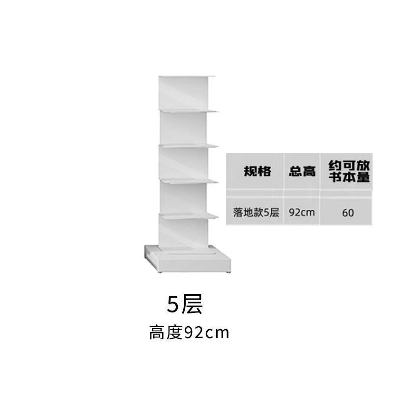Nordic influencer-inspired invisible corner bookshelf: wall-mounted, freestanding, multi-tier storage solution for study, living room, and more