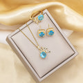 Necklace female titanium steel hot style butterfly animal pendant niche design fashion versatile accessible luxury style accessible luxury clavicle chain