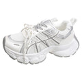 European station dad shoes women's 2026 summer new mesh breathable thick sole heightened retro best selling sports casual shoes