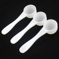 Plastic spoon 10ml measuring spoon facial mask powder spoon laundry powder feed fertilizer pesticide spoon filled with water 10g
