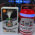 New mini pull-tab can humidifier - car & home usb mist maker with color-changing ambient light - desktop gift night light