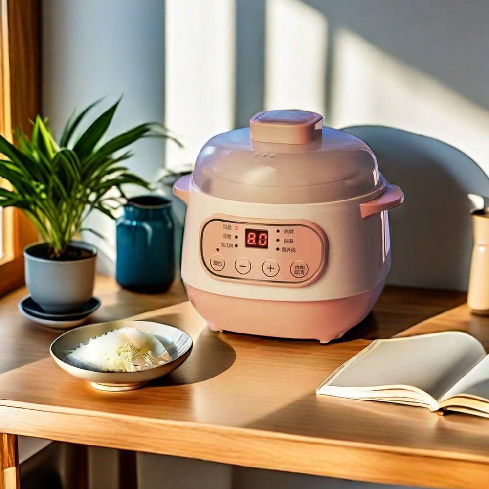 Electric stew pot, soup pot, water-stirred bird's nest baby porridge, multi-functional electric stew pot, ceramic fully automatic cross-border american standard