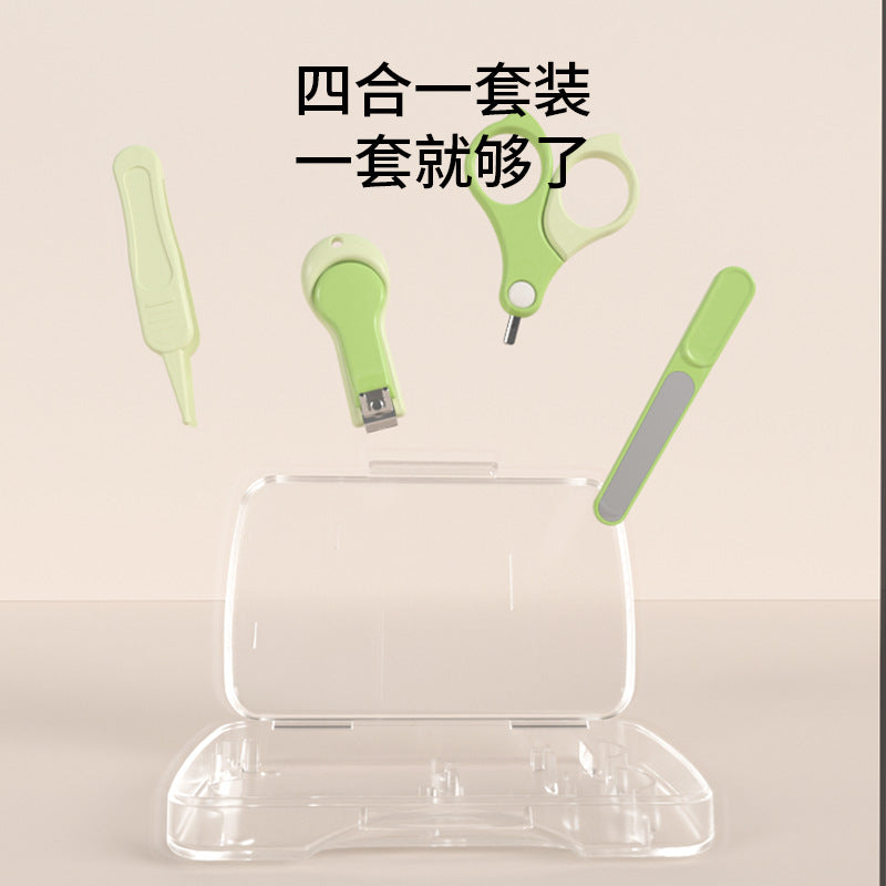 Newborn care essentials: baby nail trimmer set - safe & gentle nail clippers for infants