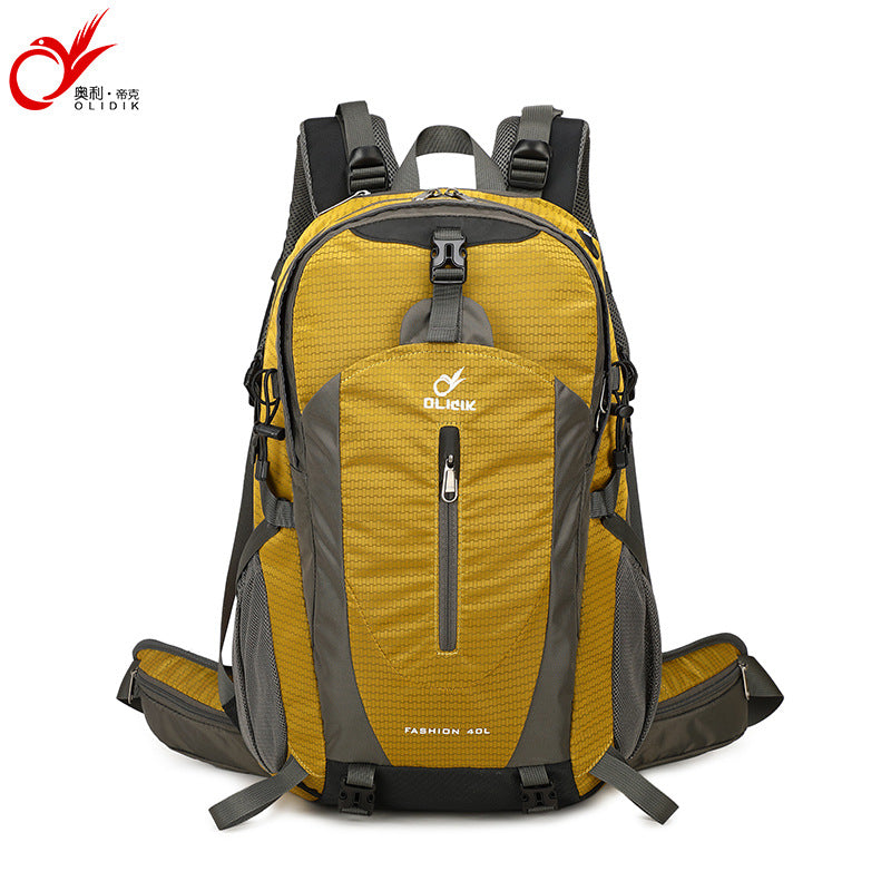 Outdoor professional mountaineering bag men's large capacity multi-functional hiking backpack women's light sports and leisure travel backpack