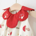 Girls' sleeveless summer dress - baby & toddler petal collar mushroom bud princess dress - stylish & chic