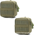 Tactical waist pack small medical kit edc tool pouch coin card holder molle attachment utility pouch