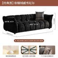 Dopamine rainbow sofa - trendy pixelated color block accent chair for small living rooms