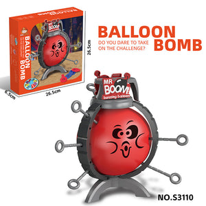 Children's novelty grenade balloon popper - octopus stress relief prank desk game - parent-child toy