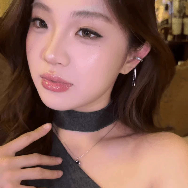 Tiktok viral: ultra-sparkling zircon earrings - women's luxury, unique, high-end hoop earrings. chic, sweet & edgy, influencer-approved, exquisite clip-on earrings