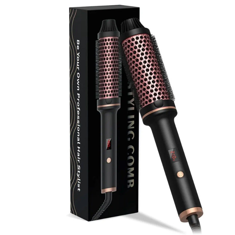 Cross-border  curling iron, high cranial top fluffy curling comb, negative ion anti-scalding large waves do not hurt hair curling iron