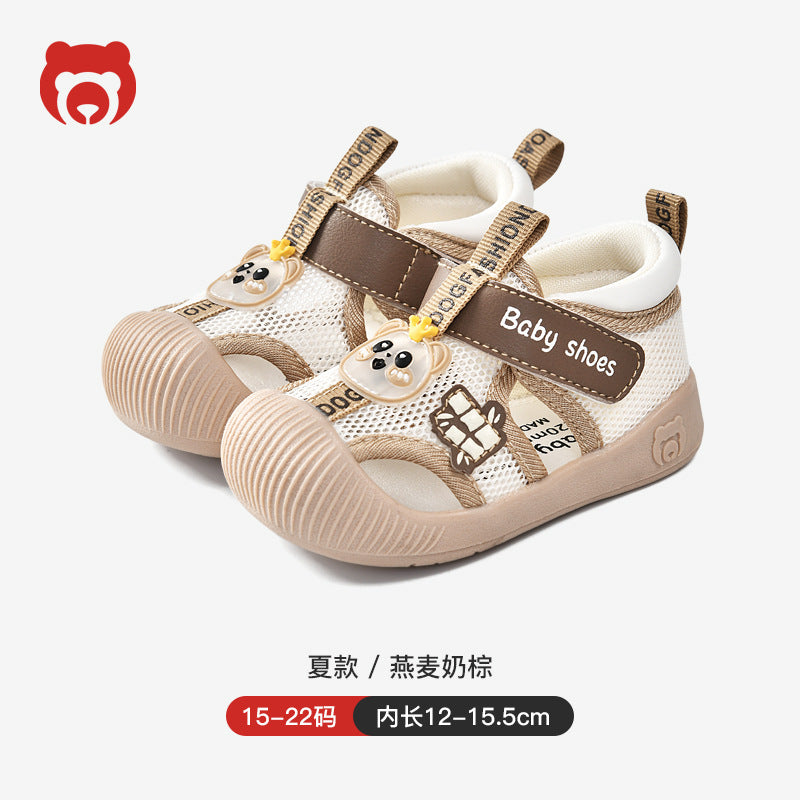 Summer new arrivals: toddler sandals for baby boys - soft sole, functional, cartoon design, ages 1-3. functional shoes for babies