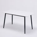 Rock slab dining table combination modern casual italian manufacturer wholesale personalized small apartment rectangular simple table