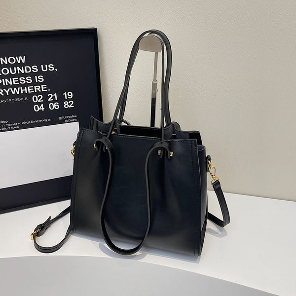 Fashion casual tote bag women's Korean version ins trendy versatile large-capacity shoulder bag 2025 niche premium women's bag