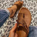 Ready-to-ship plus-size thong sandals for independent e-commerce stores, 2026 summer new arrivals, european sizes, flat, retro sandals, wish, amazon
