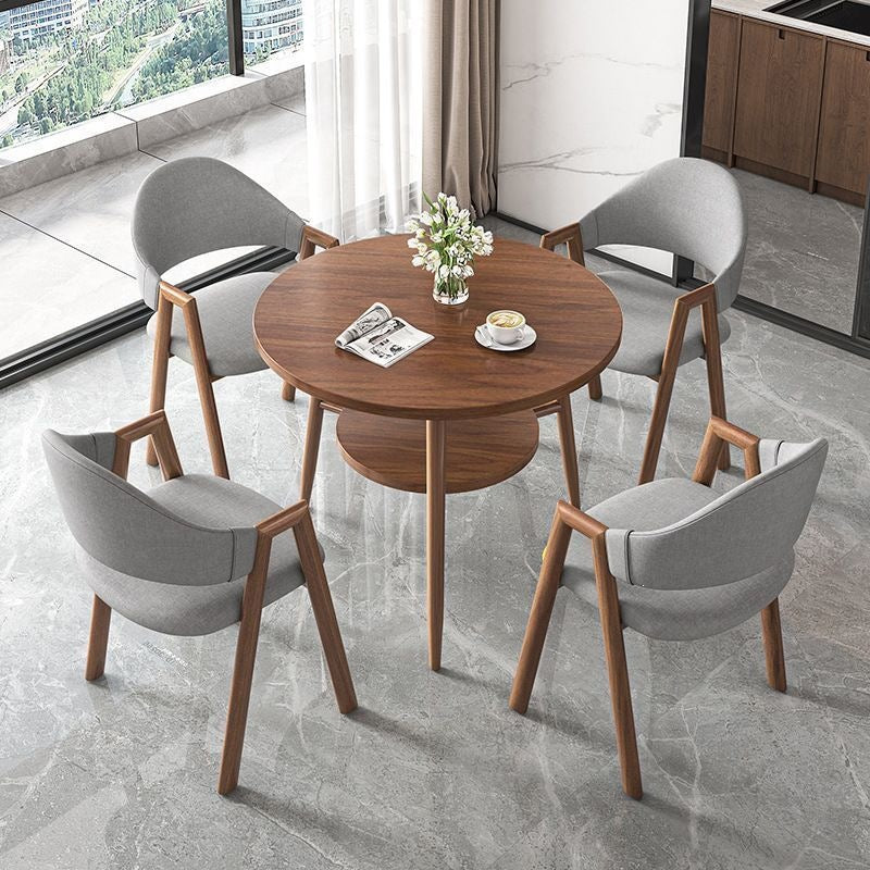 Scandinaviancasualcasual reception negotiation table and chair combination milk tea coffee shop apartment b&b dining table balcony small round table