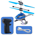 remote control aircraft, sensor-equipped spaceship, electroplated light-up, super durable, stunt aircraft, helicopter, children's toys wholesale