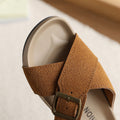 Birkenstock boys' cork sandals - new summer casual style for kids, indoor/outdoor flip-flops for older children