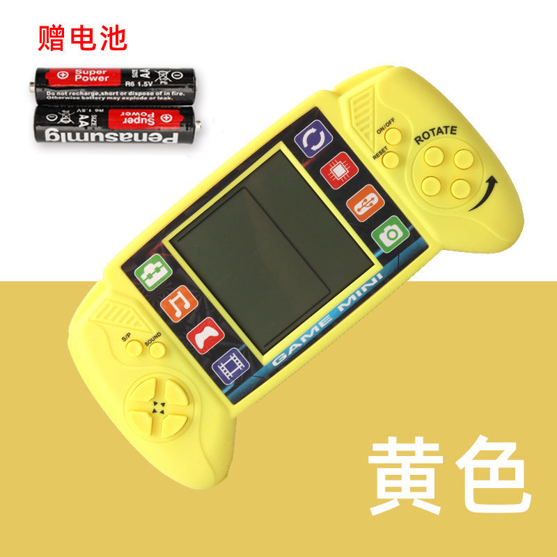 educational tetris game console toy - nostalgic handheld retro game machine for kids, students, and childhood memories - perfect gift!