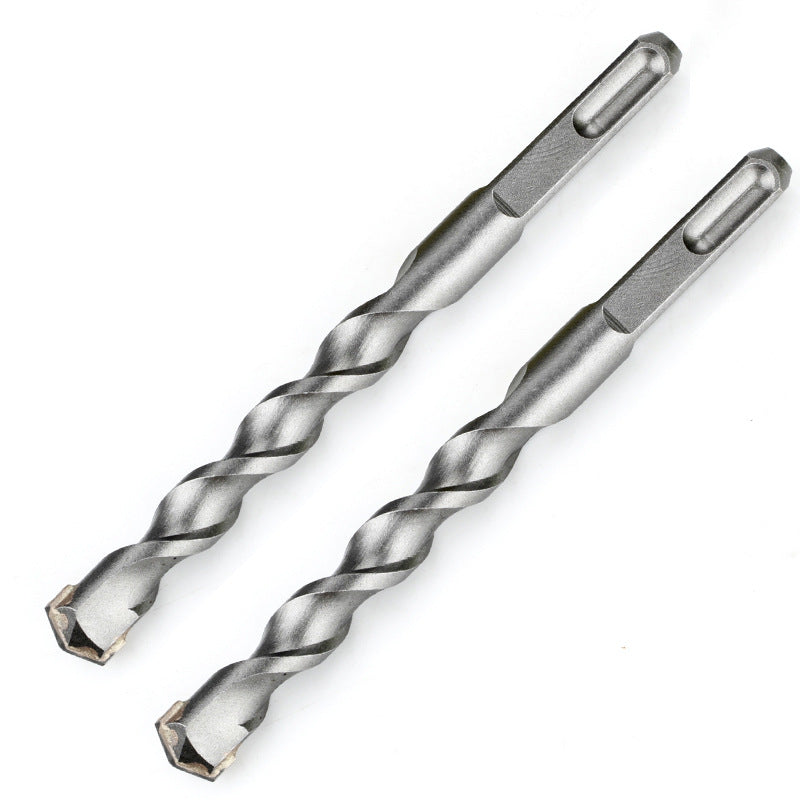ATO square handle four pits masonry stone electric hammer drill bit, concrete wall drill square head four pits construction impact drill