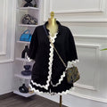 European and american cross-border women's fashion:  summer new arrival - stylish loose-fit turn-down collar patchwork shirt and wide-leg shorts casual set