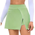 Spring/summer new anti-exposure faux two-piece sports skirt - breathable badminton/tennis skirt - fitness activewear mini skirt