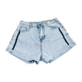 Xintang denim shorts women's summernew arrivalk-stylefashion washed blue gray three-quarter pants rolled feet silm shorts