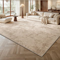 Italian minimalist style carpet, living room, light luxury, high-end sofa floor mat, bedroom, large area, full floor, home bedside blanket