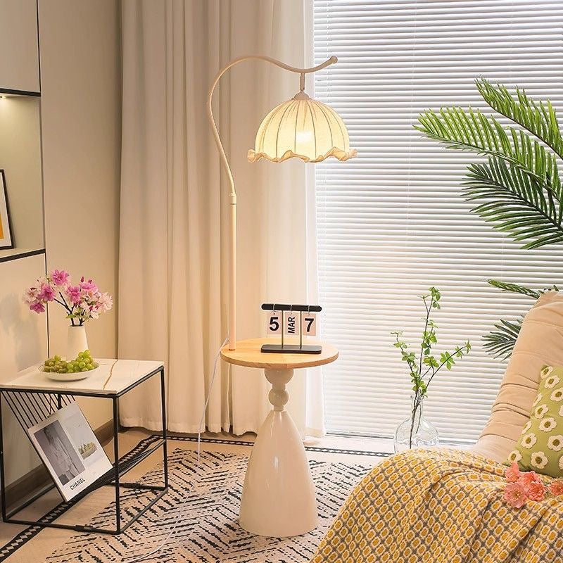 Medieval style floor lamp living room sofa bedroom bedside sunset classy creative popular vertical fishing lamp