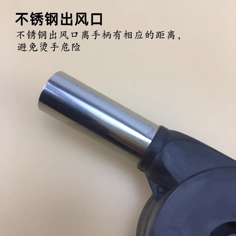 Camping bbq supplies - portable hand-crank air blower for outdoor cooking and home use - wholesale