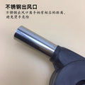 Camping bbq supplies - portable hand-crank air blower for outdoor cooking and home use - wholesale