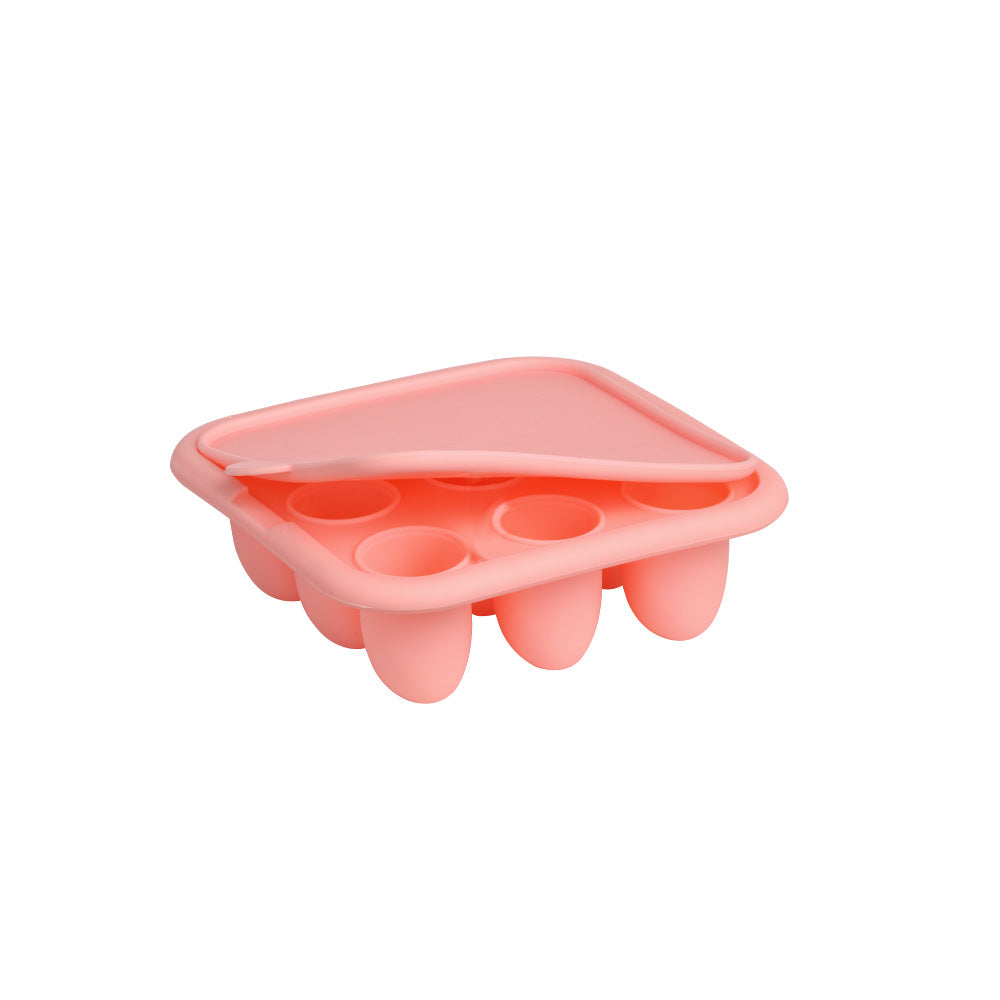 Dongguan manufacturer's new silicone bite Le bear complementary food baking mold baby fruit and vegetable bite Le complementary food device