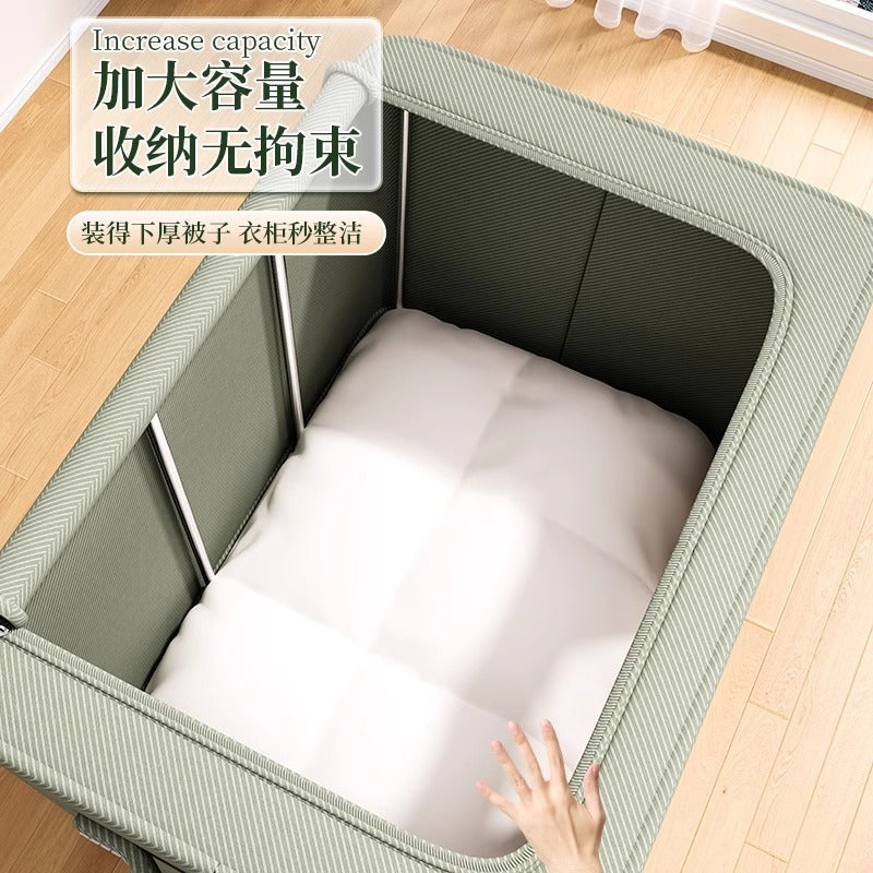 Oxford cloth large window storage box, special Baina box for clothes, wardrobe for clothes, quilt sorting box, storage box