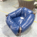 Nordic single sofa chair light luxury retro designer casual chair living room bedroom chair sofa lazy