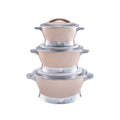 Export hot selling 3pcs thermal insulation box food warmer containe business portable thermal insulation box